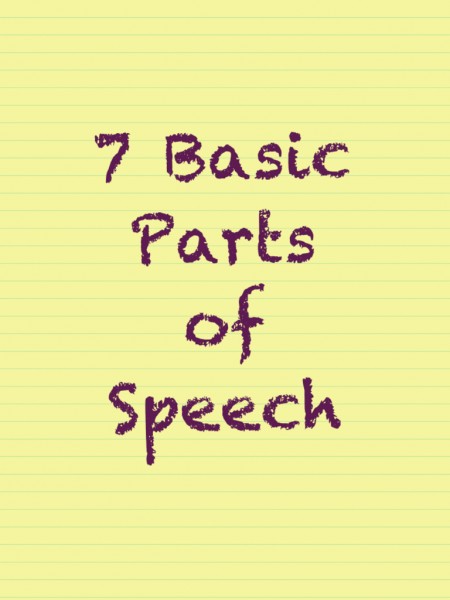 Basic Parts Of Speech Worksheets